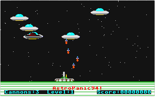AstroPanic 94! atari screenshot